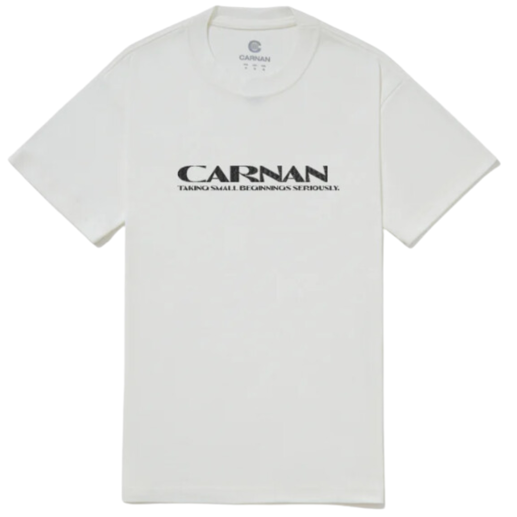 CARNAN - Heavy T-Shirt Small Beggining "Off White" - THE GAME